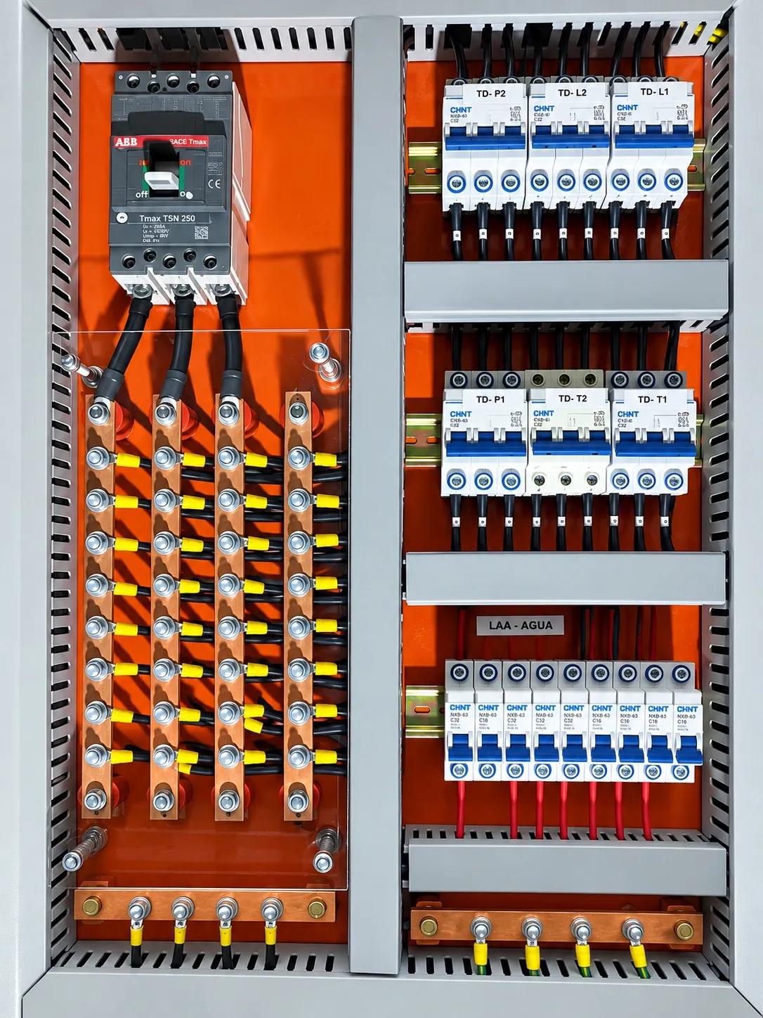 Tablero eléctrico industrial